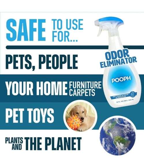 12 Bottles of Pooh Odor Eliminator These are priced at over 20$ a bottle