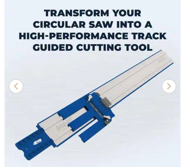 Kreg
50 in. Accu-Cut Aluminum Circular Saw Track