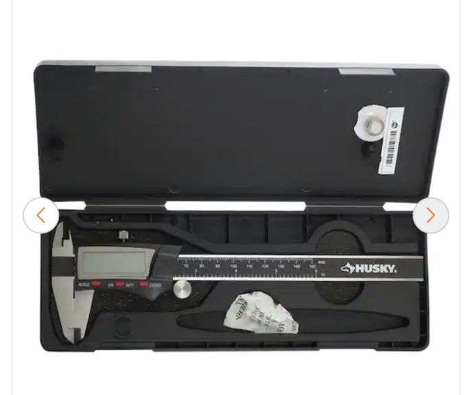 Husky 6 in. 3-Mode Digital Fractional Caliper