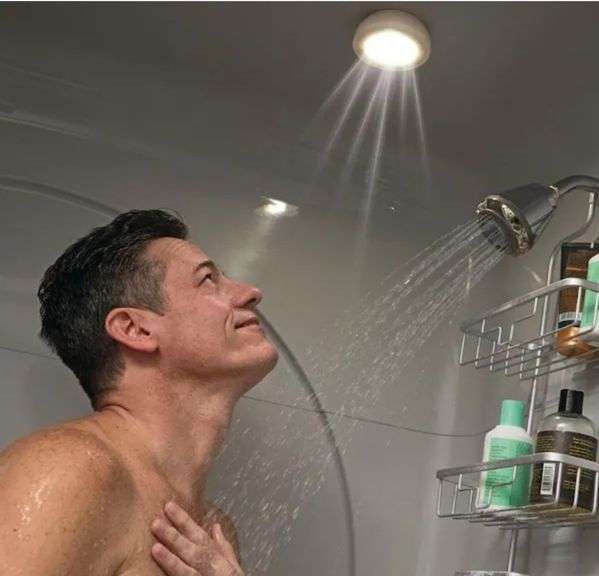 (2) Sensor Brite Overhead Motion Activated LED Night Lights