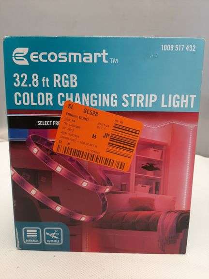 Ecosmart 32.8ft RGB Color Changing Strip Light