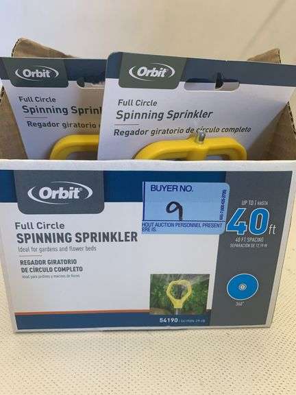 (14) Orbit Spinning Sprinkler Head