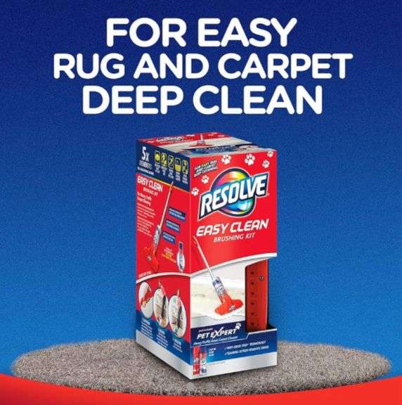 Resolve Pet Expert Easy Clean Carpet Foam Spray Refill, 2 Piece Set, Stain and Odor Remover Solution