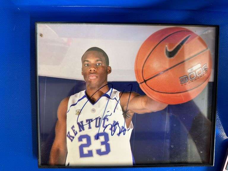 Framed Jodie Meeks Signed 8x10