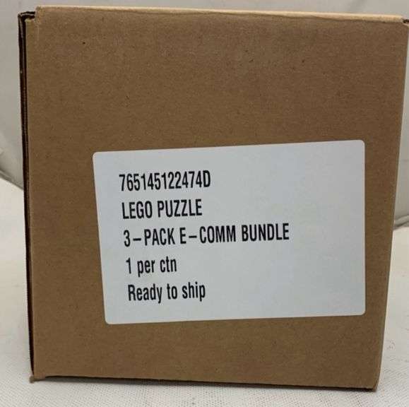 Lego Puzzle Assortment | A Bundle of 3 1000-Piece Premium Jigsaw Puzzles