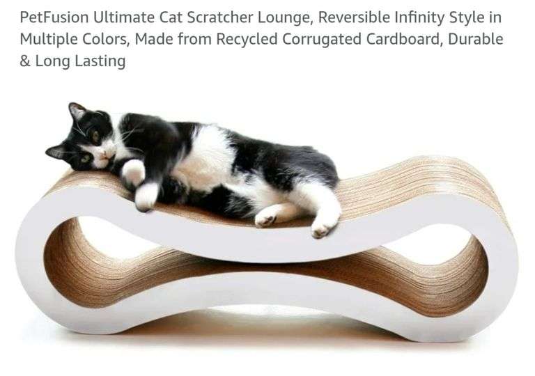 PetFusion Ultimate Cat Scratcher Lounge