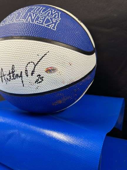 Anthony Davis signed ball see all pics