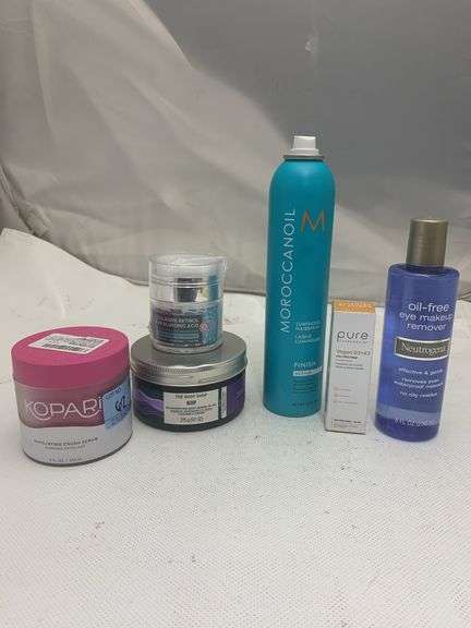 Exfoliating Crush Scrub 8FL. Oz, Neutrogena Oil-Free Eye Makeup Remover 8FL. Oz & More