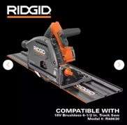 Ridgid 60 in Track Saw Guide Rail (1) 60 in Track (2) Connector Bars (1) Track Wrench