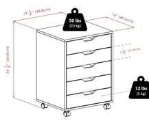 Winsome Wood Halifax Cabinet for Closet/Office