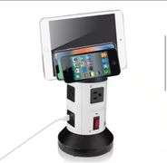 Bell + Howell 4-Outlets / 6 USB Spin Power - The Ultimate Smart Charging Station