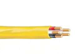 250 ft. 12/2/2 Yellow Solid CerroMax SLiPWire Copper NM-B Wire