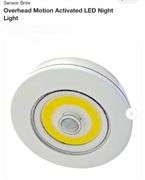 (2) Sensor Brite Overhead Motion Activated LED Night Lights