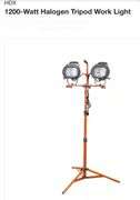 HDX 1200-Watt Halogen Tripod Work Light