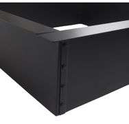 Pleasant Hearth OFW421FR 36" Solid Steel Square Fire Ring