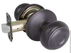 Defiant Hartford Aged Bronze Hall/Closet Door Knob
