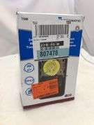Intermatic T100 Series 40 Amp 24-Hour Outdoor Mechanical Timer with Double Pole Single Throw switching 240 VAC, Gray