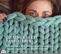 Weighted Blanket for Adults (12 lbs, 48" x 72", ) Cooling Heavy Blanket Microfiber for Sleeping Perfect for 110-130 lbs, Twin Size
