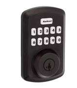 Kwikset Powerbolt 250 10-Button Keypad Venetian Bronze Transitional Electronic Deadbolt Door Lock