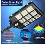 1600W Solar Street Light Outdoor, 238000LM Solar Street Light Parking Lot Lights Commercial Dusk to Dawn, 6500k IP67 Waterproof Led with Remote Control Motion for Street,Court,Tree 2Pcs