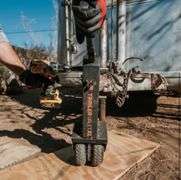 Trailer Valet 10000 lbs. Capacity Hand or Drill Powered Trailer Dolly with 2-5/16 in. Ball and Integrated Braking System