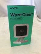 WyzeCamera v3 1080p HD Indoor/Outdoor Plug-in Smart Home Security Cameras, Color Night Vision, 2-Way Audio