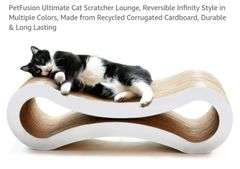 PetFusion Ultimate Cat Scratcher Lounge