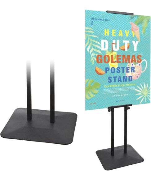 Poster Board Stand for Display, Floor Sign Holder for Banner Foam Board