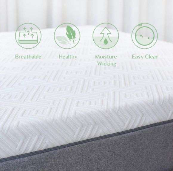 Novilla Twin XL 12 Inch Gel Memory Foam, Cool Night & Pressure Relief, Medium
