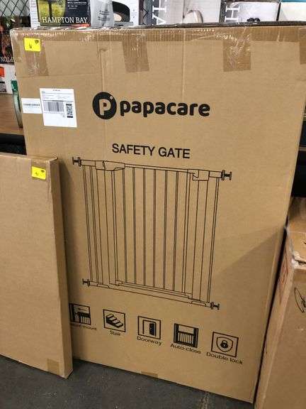 42" Extra Tall Baby Gate for Stairs Doorways, Fits Openings of 29.5" to 40.5" Wide