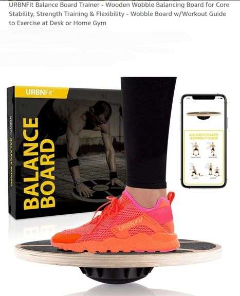 Planche D'équilibre URBNFit - Board Roller Pour L'entraînement Sportif Et Fitness
