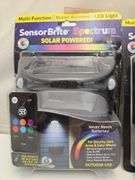 (2) Solar Powered LED Motion Activated Lights