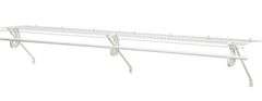 ClosetMaid 5632 Super Slide Ventilated Shelf Kit With Closet Rod, 6' by 12", White