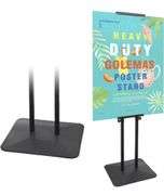 Poster Board Stand for Display, Floor Sign Holder for Banner Foam Board