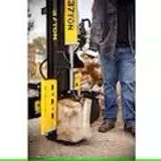 37 Ton 338cc Gas Powered Log Splitter with Vertical/Horizontal Operation and Auto Return