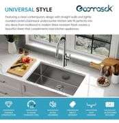 Single Bowl Stainless Steel Kitchen Sink With Strainer & Drying Rack，30" X 16.5" X 9" Sink