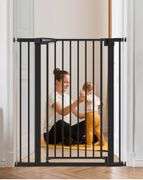 42" Extra Tall Baby Gate for Stairs Doorways, Fits Openings of 29.5" to 40.5" Wide