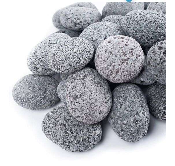 GASPRO 10lb Large Lava Rocks for Fire Pit, 2-3 Inch Natural Lava Stones ...