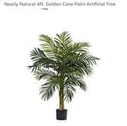 Nearly Natural 4ft. Golden Cane Palm Artificial Tree