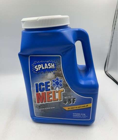 SPLASH 12lbs Ice Melt Jug: Outdoor Deicer