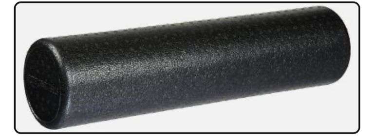 Amazon Basics High Density Foam Roller for Exercise, 24 inch, Black