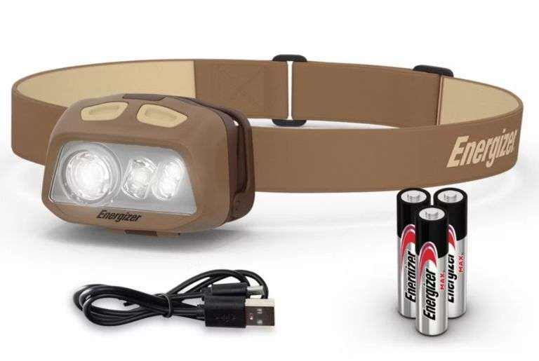 Energizer 575 Lumen Hybrid Powered argeable, Camping & Flashlight Use