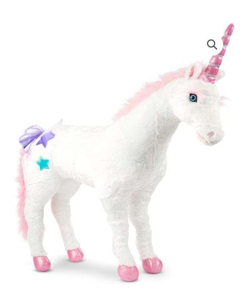 Melissa and Doug large stuffed Unicorn