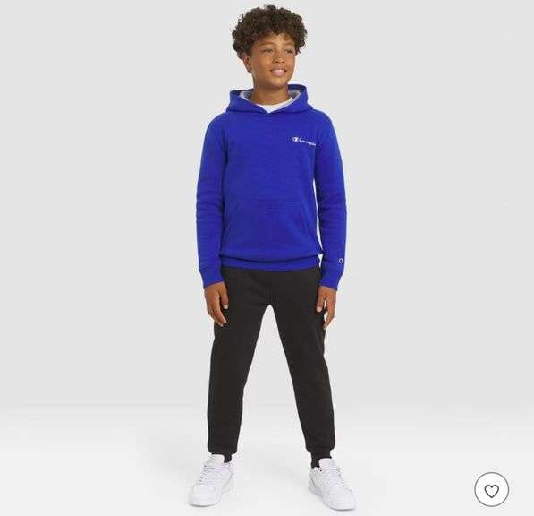 Champion Kids' Signature Fleece Hoodie-XL