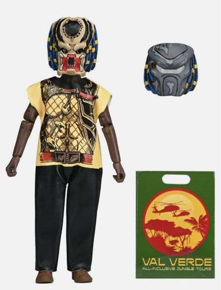 NECA Ben Cooper PREDATOR JUNGLE HUNTER #38 with Costume & Mask 5.5" Figure 2025