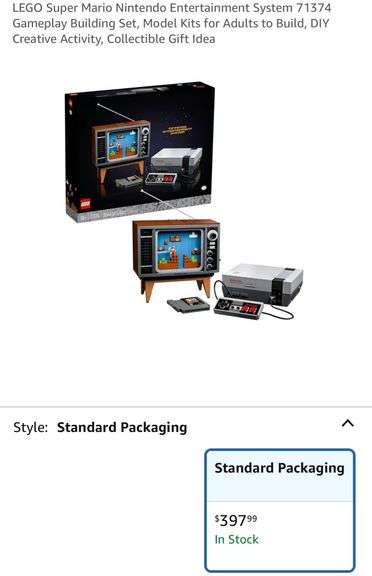 READ!! LEGO Super Mario Nintendo Entertainment System 71374 Gameplay Building Set, Model Kits for Adults to Build, Collectible Gift Idea