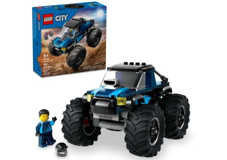 LEGO City Blue Monster Truck