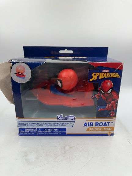 Swimways Marvel Spidey Air Boat: Pool & Water Toy for Kids 4+