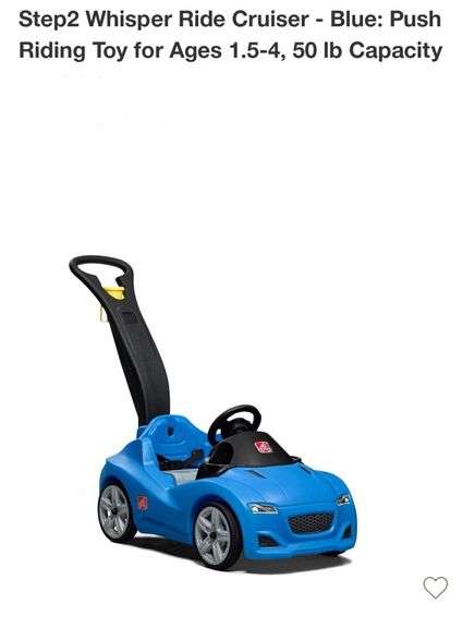 Step 2 Whisper Ride Cruiser