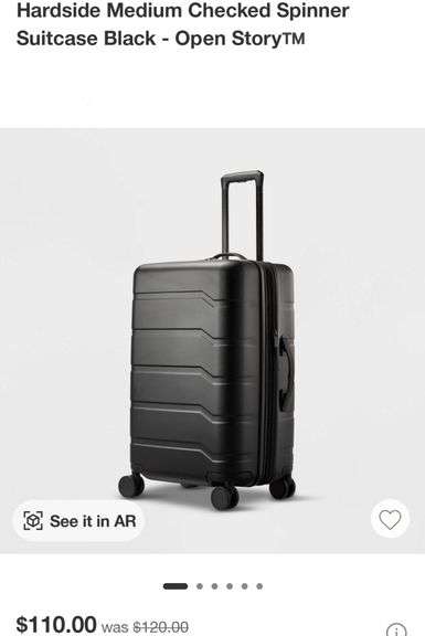 READ!! Open Story Hard Side 26" Spinner